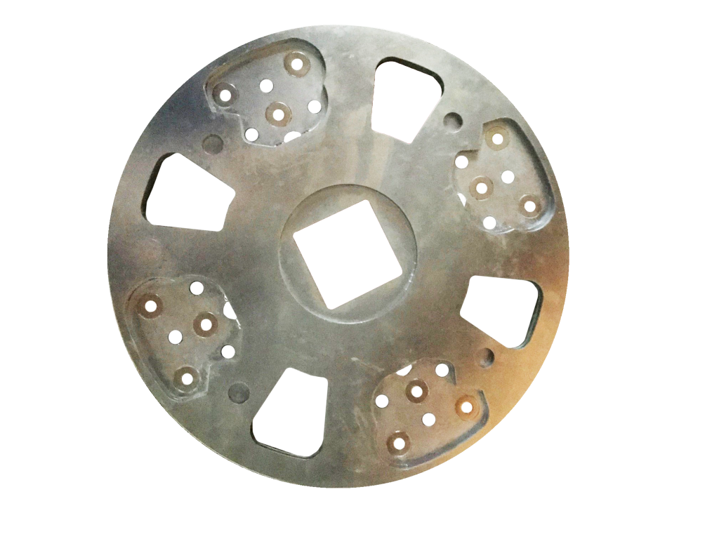 1 x Aufnahmeteller BS-270-240 (ohne Schleifsegmente) 1 x Aufnahmeteller BS-270-240 (ohne Schleifsegmente)