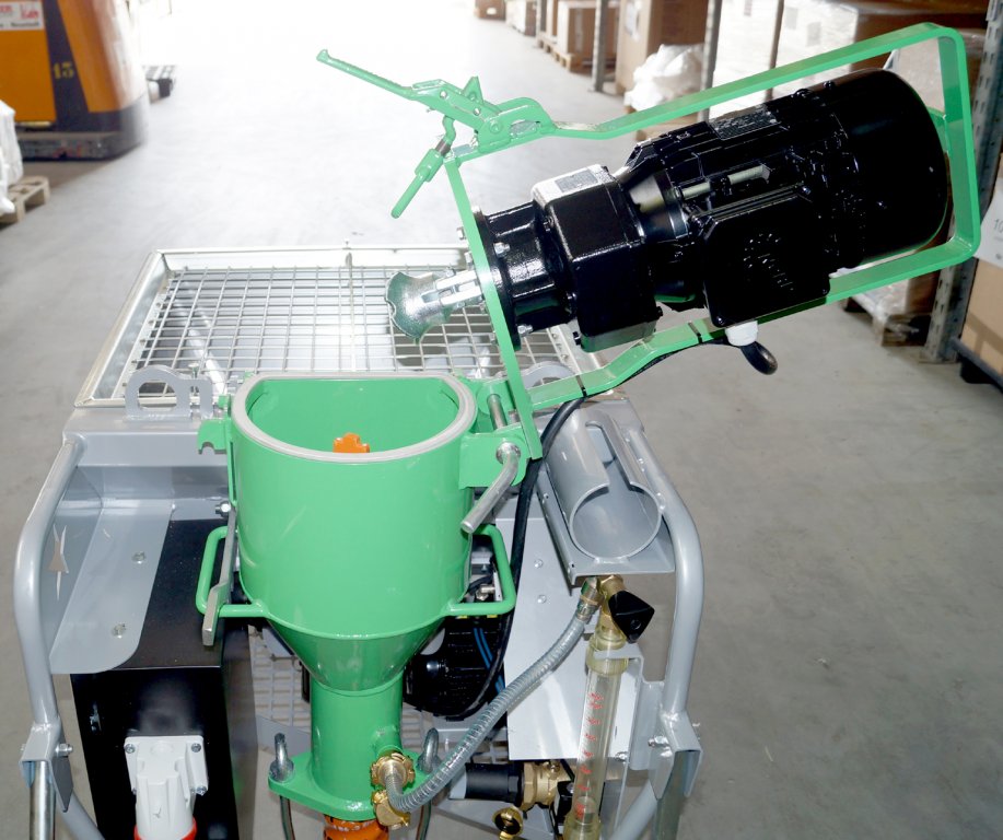 Maxi Power: 5,5 kW Antriebsmotor (Getriebebau Nord) Maxi Power: 5,5 kW Antriebsmotor (Getriebebau Nord)