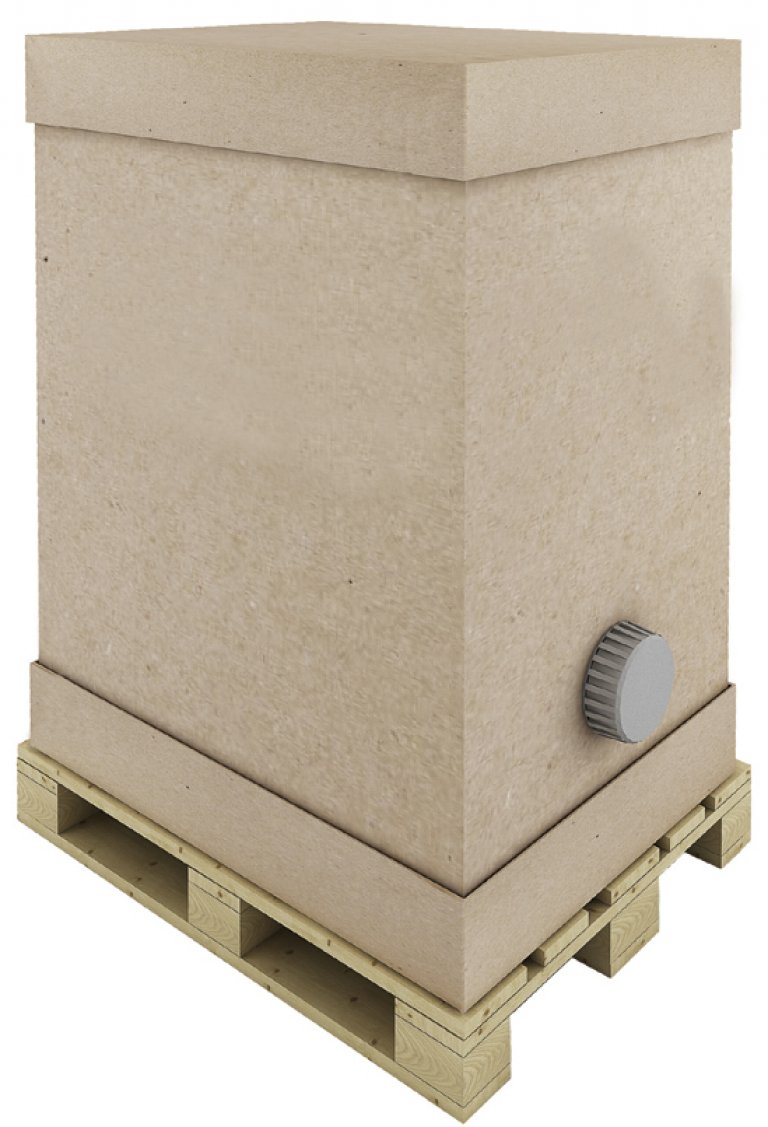 Das One-Way-Container-System für pulverförmige Materialien Das One-Way-Container-System für pulverförmige Materialien