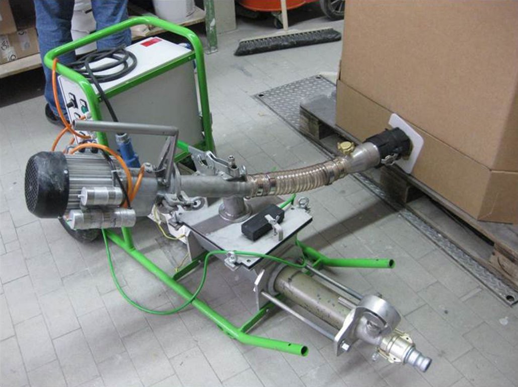 Maschinentechnik für pastöses Material