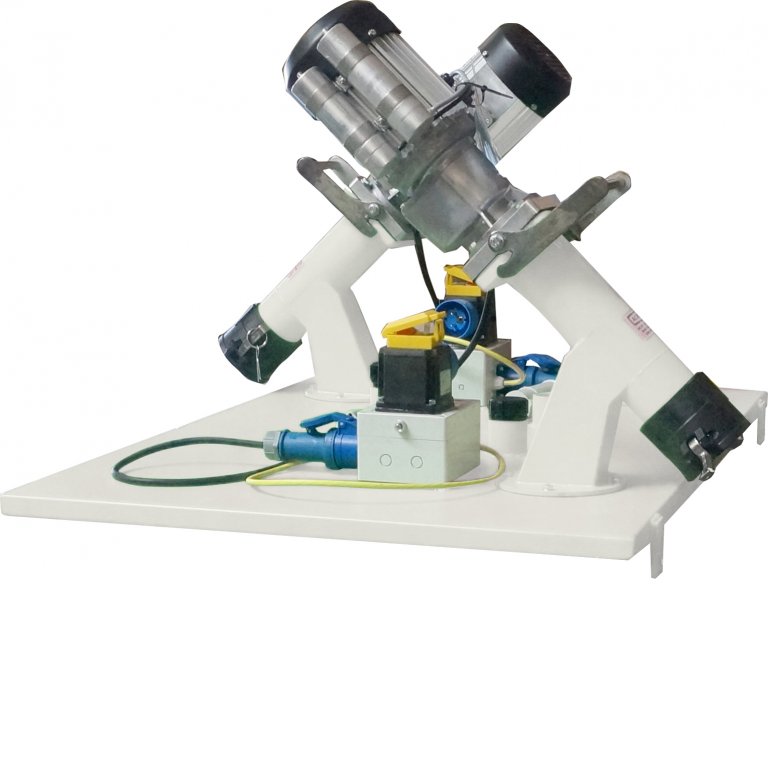 Pulverförmiges Material: OWC kombiniert mit zwei Trockenfördereinheiten für Kleinsilo