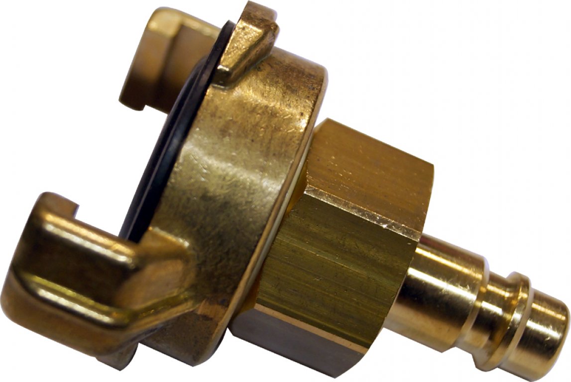 Connecting coupling for compressors