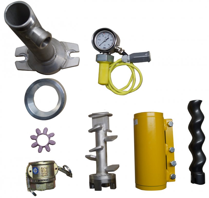 Ser “RS”-F50/-F70 (Rotor/stator R7-1.5 with clamping strip) Ser “RS”-F50/-F70 (Rotor/stator R7-1.5 with clamping strip)