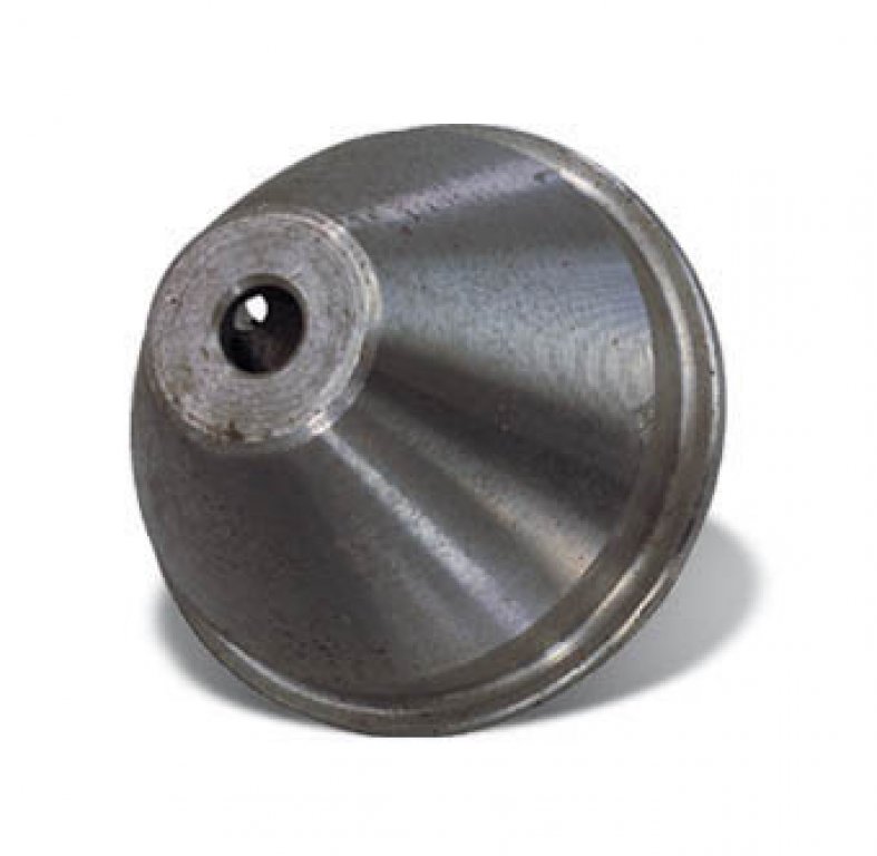 Nozzle for straight decorative plaster spraying device