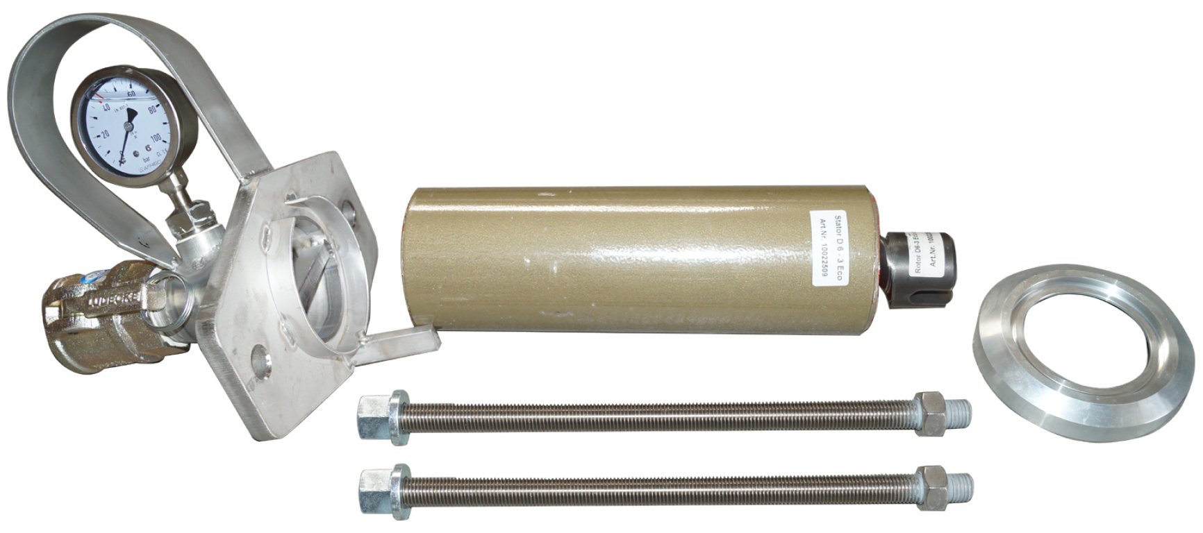 Set “D”-F30 (Rotor/stator D6-3 Eco gold)