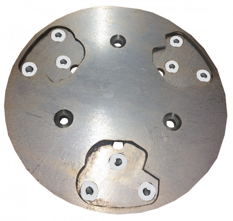 1 mounting plate BS-520-240 (without sanding segments)