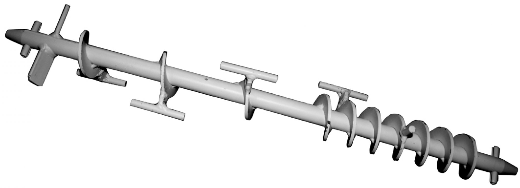 Metering shaft for inoMIX S16