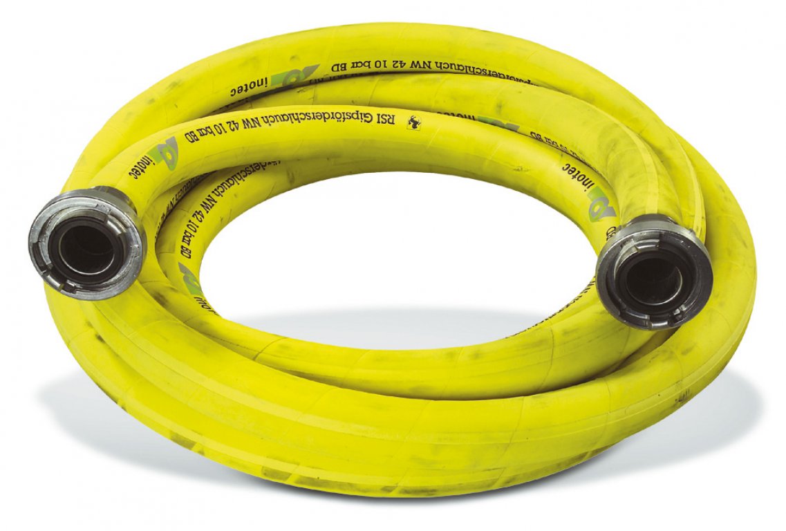 On request: INOTEC gypsum delivery hose On request: INOTEC gypsum delivery hose
