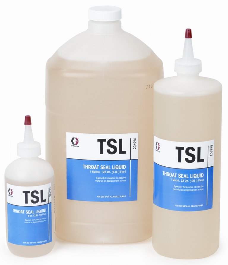 Graco TSL liquid (= neck sealing lubricant)