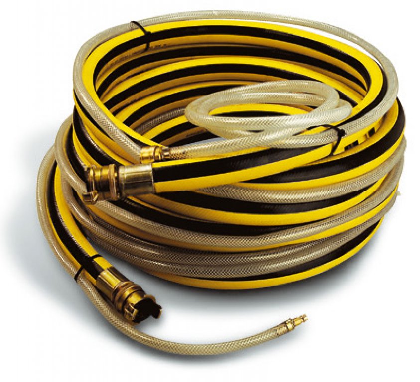Combined material hose