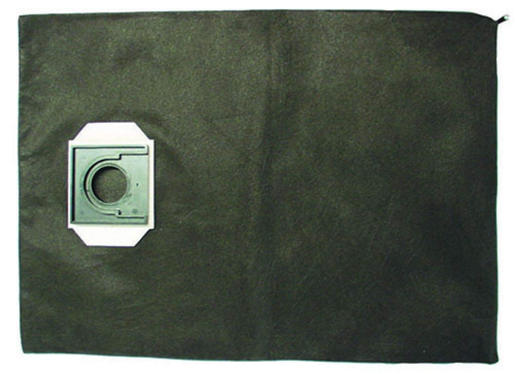 Material filter bag with zip fastener for emptying, 15 l content Material filter bag with zip fastener for emptying, 15 l content
