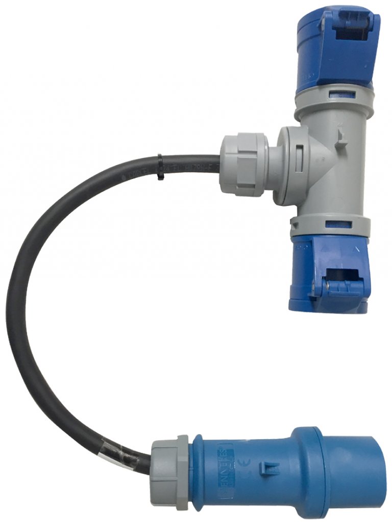 Double adaptateur pour vibreur