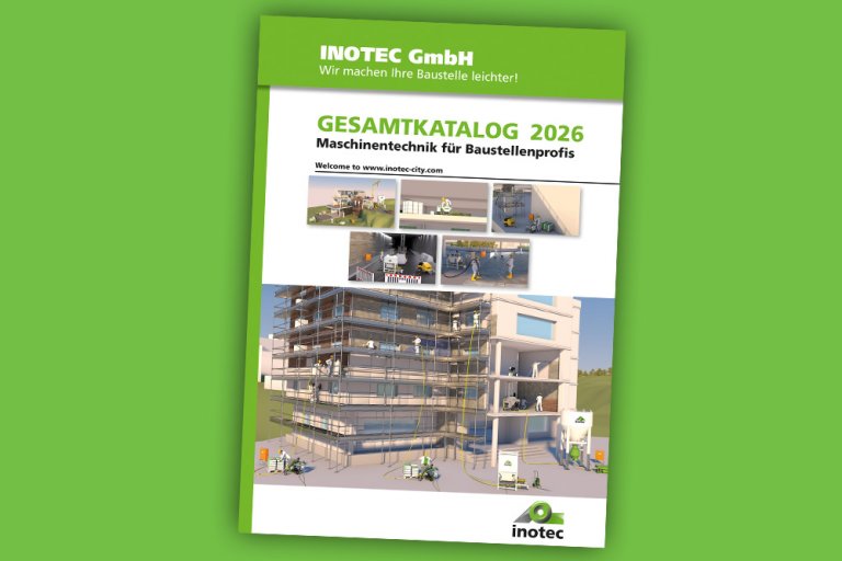 Wir machen Ihre Baustelle leichter! / Inotec GmbH - fördern, mischen ...