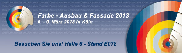 Banner Farbe- Ausbau & Fassade 2013